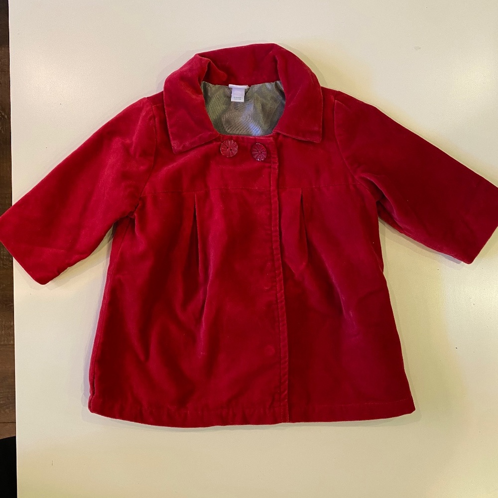 Baby Nordstrom Velvet peacoat for your sweet baby